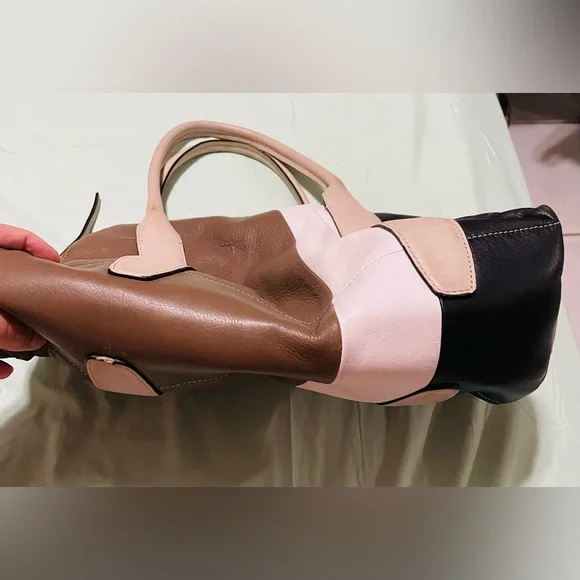 Coach Women's N M1393-30151 Black, Brown, and Cream Shoulder Bag - Picture 7 of 16